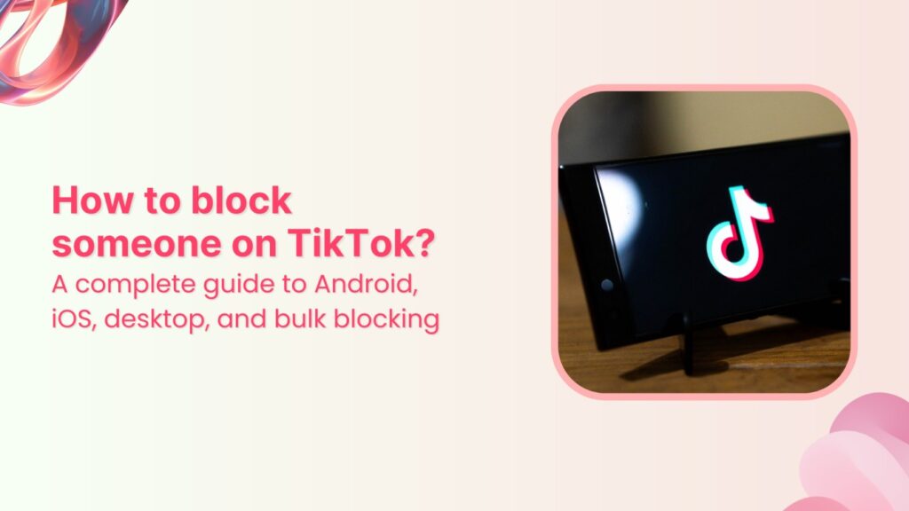 Block Someone on TikTok