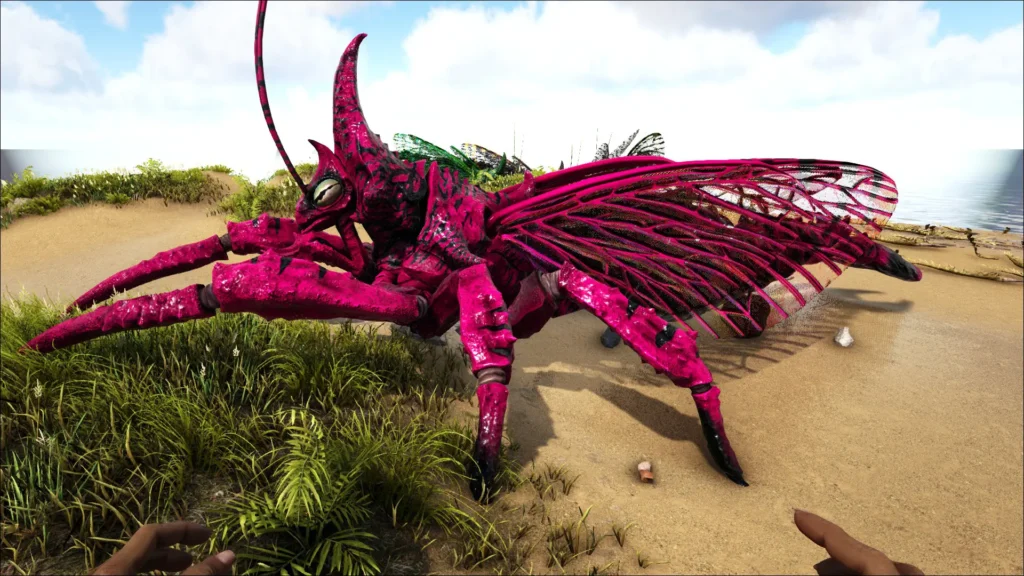 Wie man einen Rhyniognatha in ARK: Survival Ascended zähmt Rhyniognatha